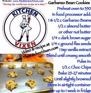 Garbanzo Bean Cookie Recipe