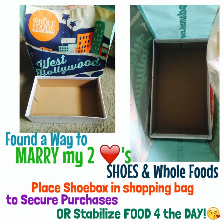 SHOES + Whole Foods = Perfect Together!